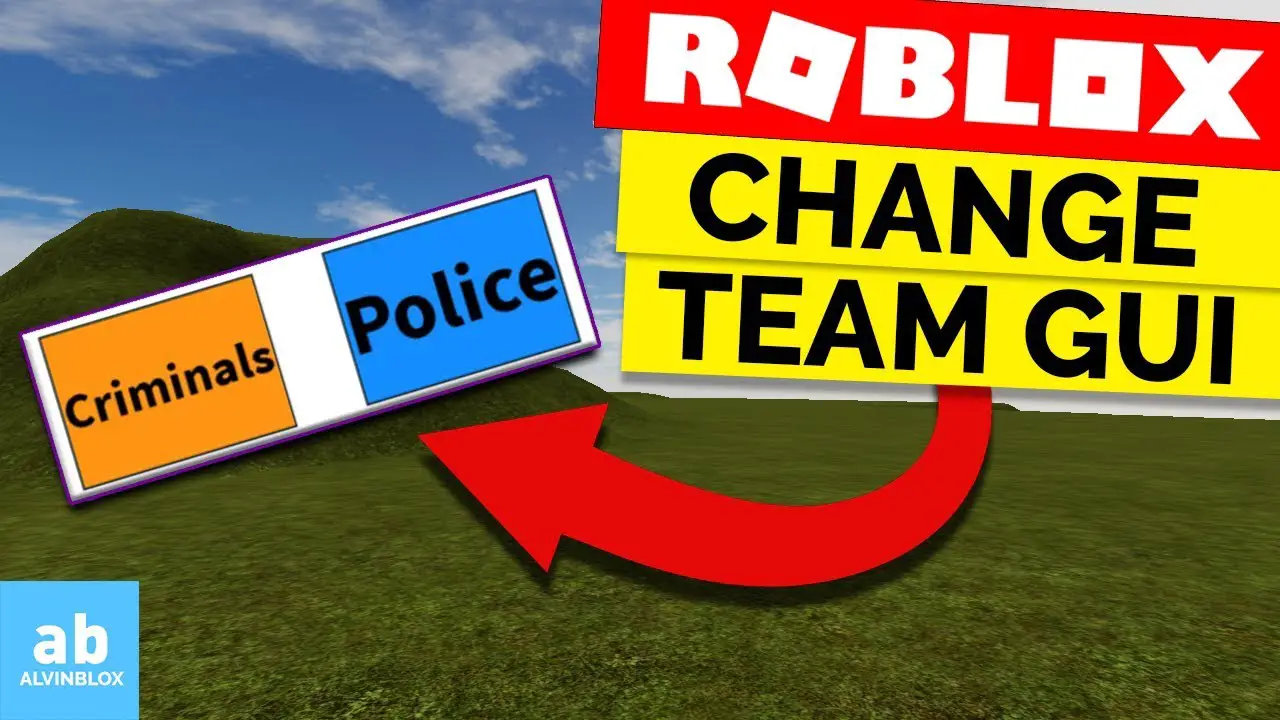 Roblox Team Change GUI