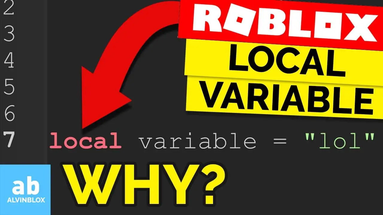 What does 'local' variable mean