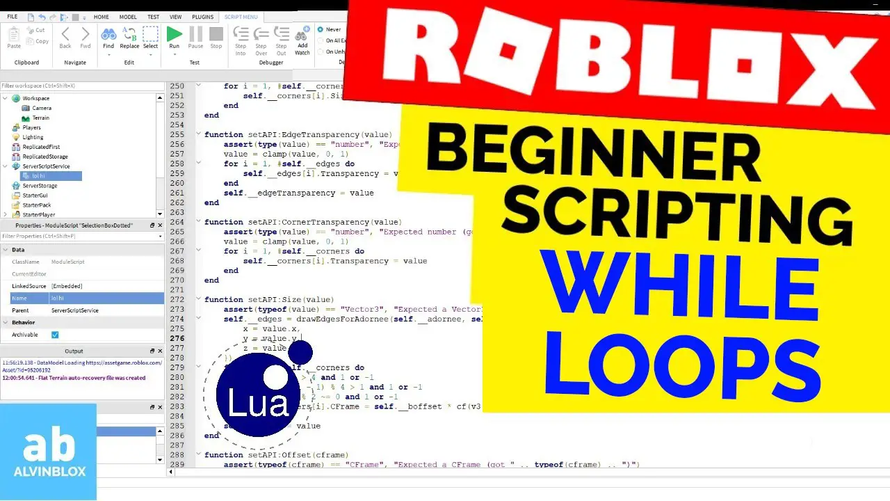 While Loops - Roblox Beginner Scripting
