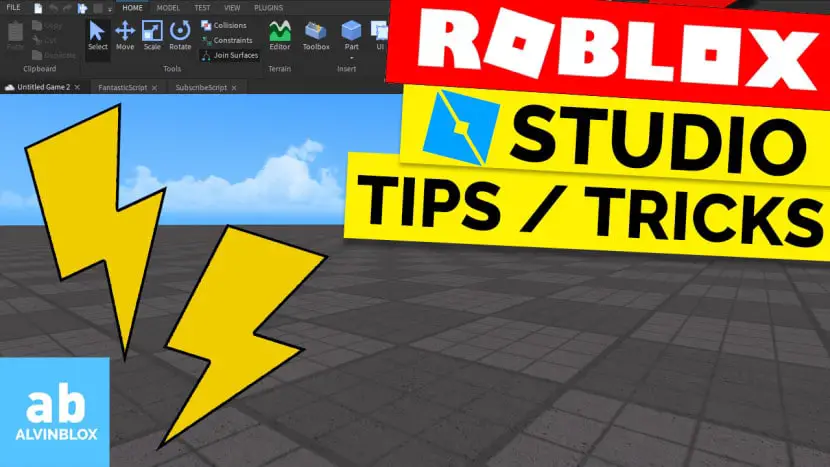 Roblox Studio Tips and Tricks