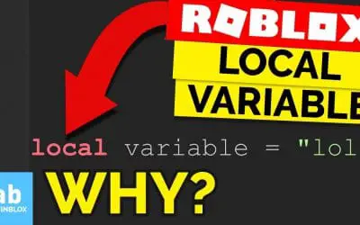 What does ‘local’ variable mean?