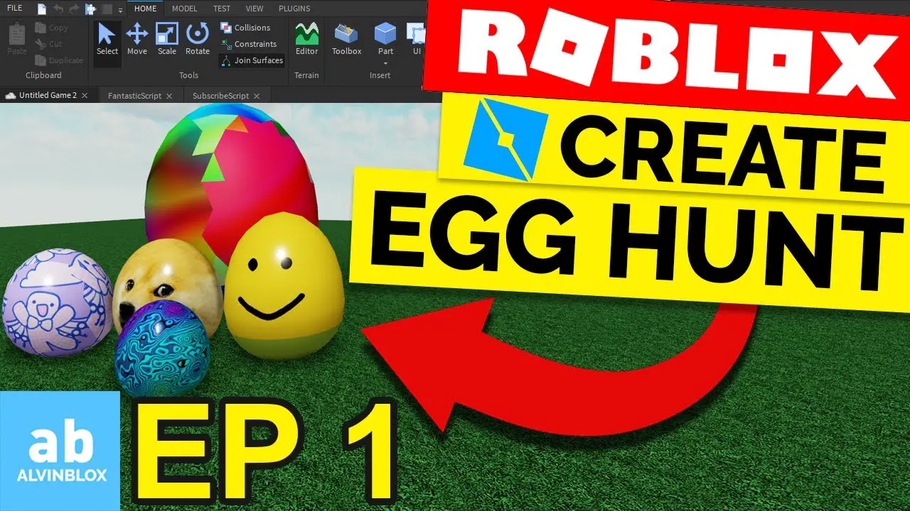 Make A Roblox Egg Hunt Game
