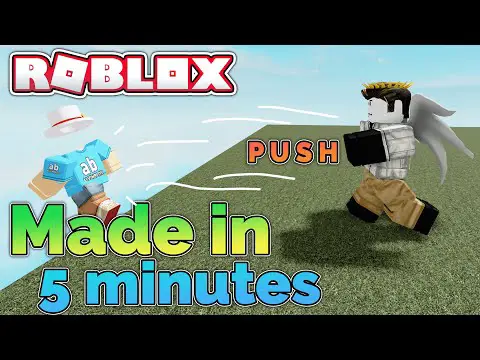 I made a Roblox game in 5 minutes…